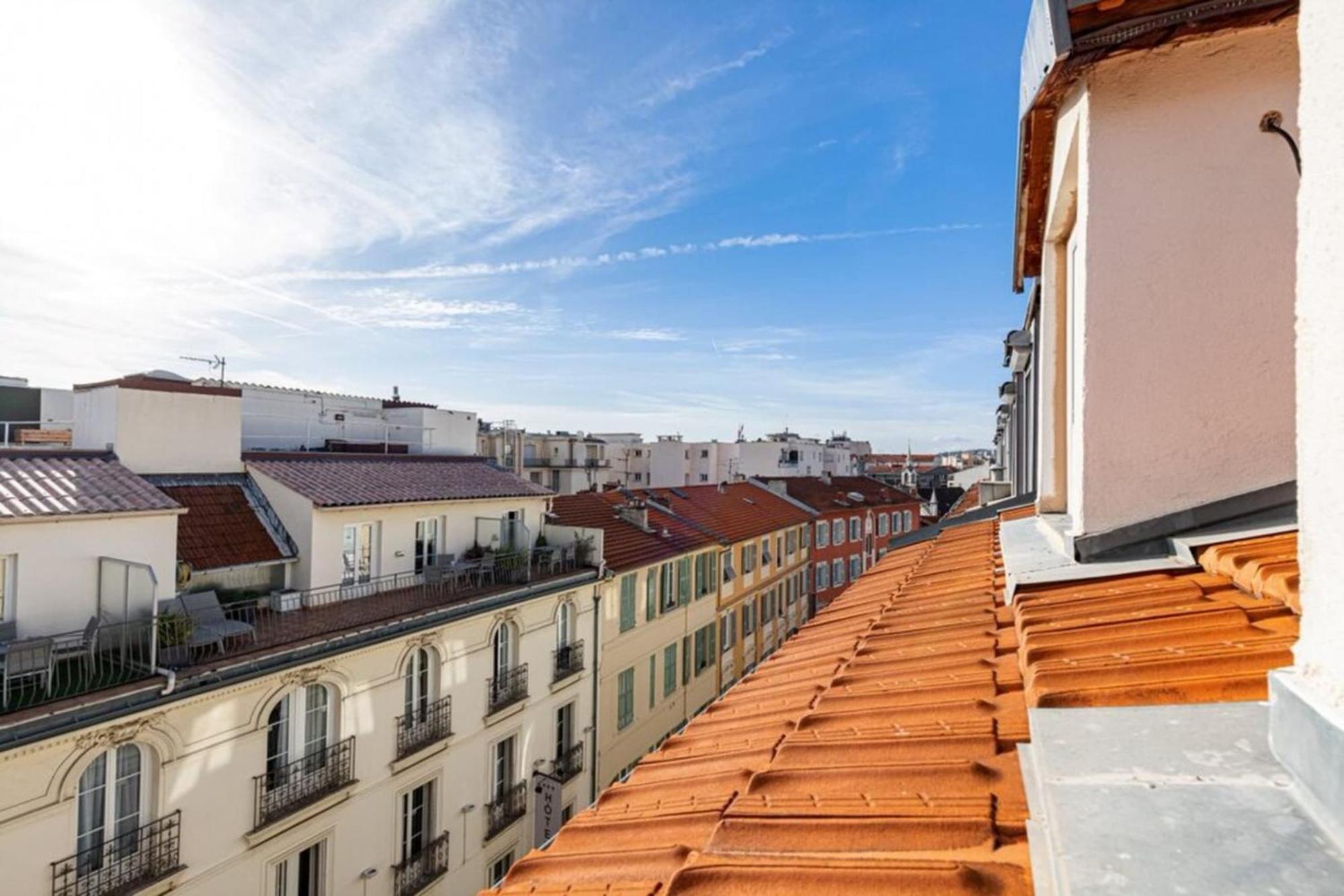 Deroulede - Superb Studio Suite W Ac Downtown Nice Buitenkant foto